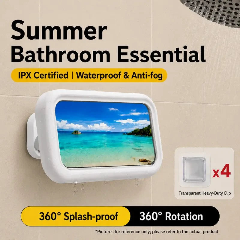 Waterproof Shower Phone Holder