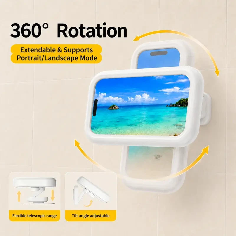 Waterproof Shower Phone Holder